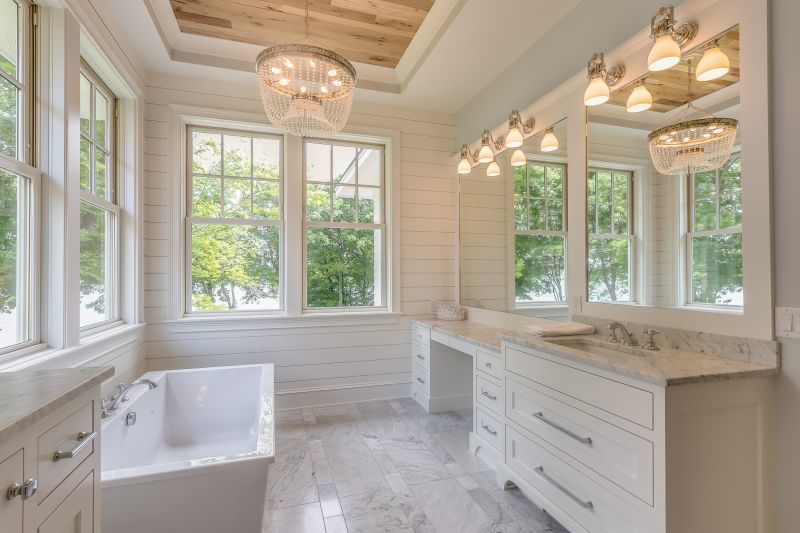Bright and airy bathroom